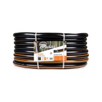 Bradas Gartenschlauch CARAT, 1 2", schwarz orange, 20 m