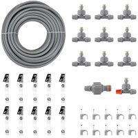 Bradas Garten-Sprühnebel-Set WHITE LINE, 15 m