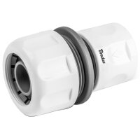 Bradas Schlauchkupplung WHITE LINE, 1 2", weiss
