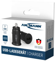 ANSMANN Chargeur voiture USB In-Car-Charger CC105, 1x USB