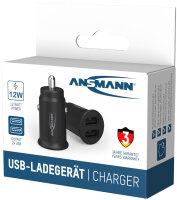 ANSMANN Chargeur voiture USB In-Car-Charger CC212, 2x USB