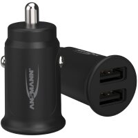 ANSMANN USB-KFZ-Ladegerät In-Car-Charger CC212, 2x USB