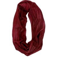 FISCHER Tour de cou, microfibre, bordeaux