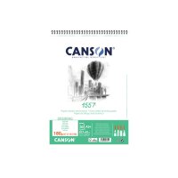 CANSON Skizzenpapier A3 31412A005 180g, weiss 30 Blatt