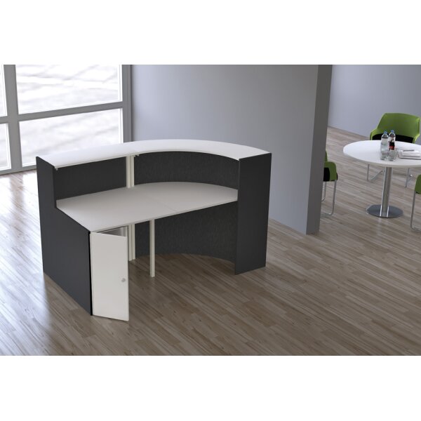 kerkmann Bogentheke BARI Kompakt, (B)1.750 x (T)950 mm