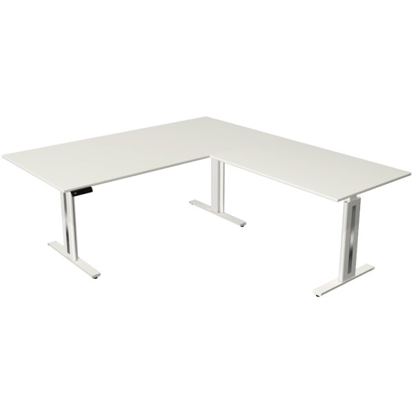 kerkmann Table de bureau assis-debout Move 3 fresh, érable