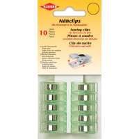 KLEIBER Stoffklammern, farbig sortiert