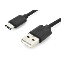 DIGITUS USB 2.0 Anschlusskabel, USB-C - USB-A, 1,0 m