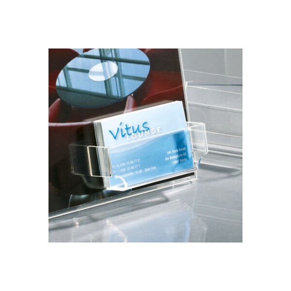 SIGEL Tisch-Display A4 TA230 transparent