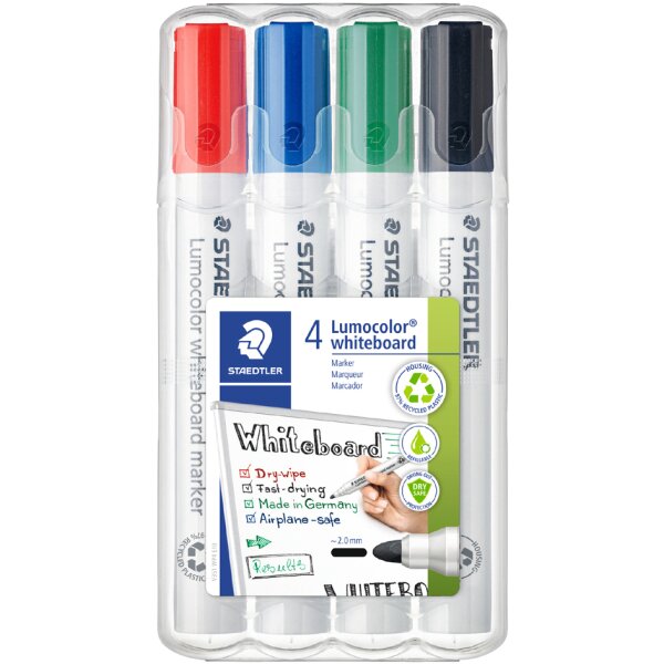 STAEDTLER Lumocolor Whiteboard-Marker 351, 6er Etui
