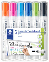 STAEDTLER Lumocolor Whiteboard-Marker 351, 6er Etui