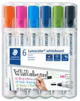 STAEDTLER Lumocolor Whiteboard-Marker 351, 6er Etui