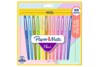 PAPERMATE Stylo fibre Flair 0.7mm 2137277 Pastel, ass. 12...