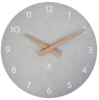 ALBA Horloge murale HORMILENA, montre à quartz, gris