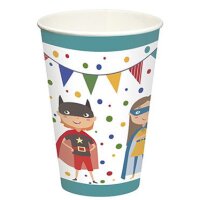 PAPSTAR Gobelet en carton Super héros, 0,2 l