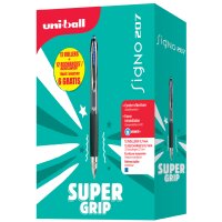 uni-ball Stylo roller encre gel SIGNO 207E, VALUE PACK, bleu