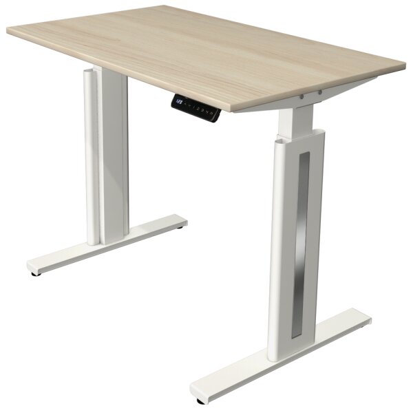 kerkmann Table de bureau assis-debout Move 3 fresh, graphite