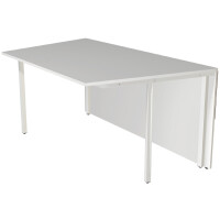 kerkmann Table annexe Atlantis 3, blanc/graphite