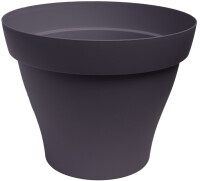 Poétic Pot de fleurs ROMEO, rond, diamètre 170 mm, taupe