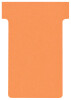 nobo T-Karten, Grösse: 1,5 45 mm, 170 g qm, orange