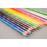 Kores Crayon de couleur Kolores Style, étui carton de 26