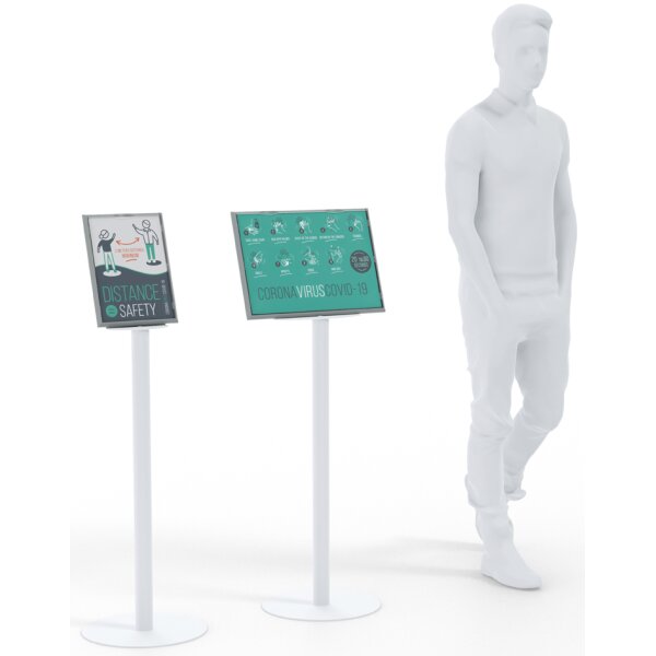 PAPERFLOW Porte-infos, A3, hauteur : 1.272 mm