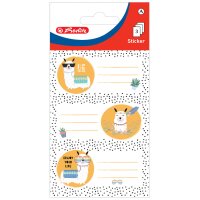 herlitz Étiquettes pour livres Lama, 76 x 35 mm