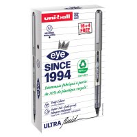 uni-ball Stylo roller eye fine UB157E, VALUE PACK, bleu