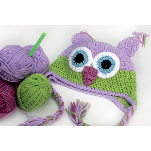 KLEIBER Crochet, taille 3,5, manche plastique, jaune