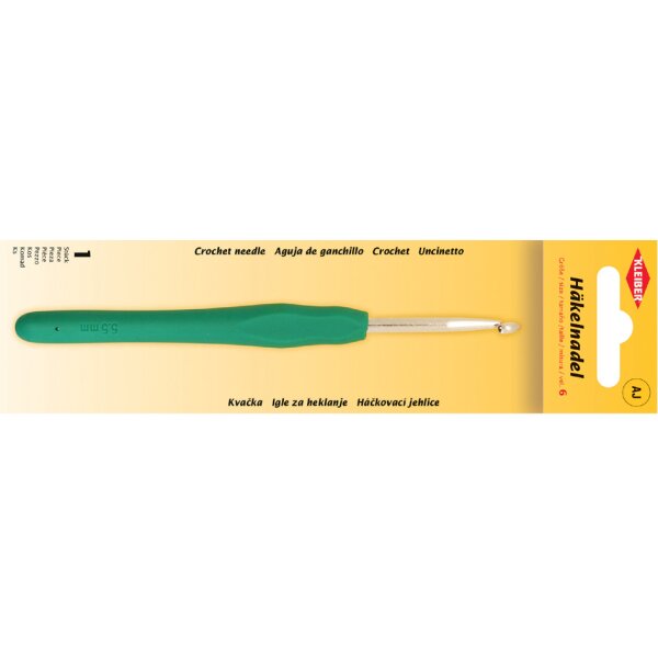 KLEIBER Crochet, taille 3,5, manche plastique, jaune