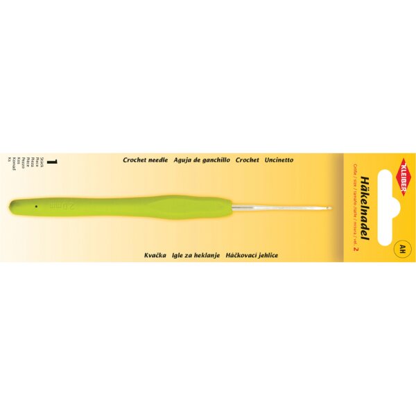 KLEIBER Crochet, taille 3, manche plastique, rose vif