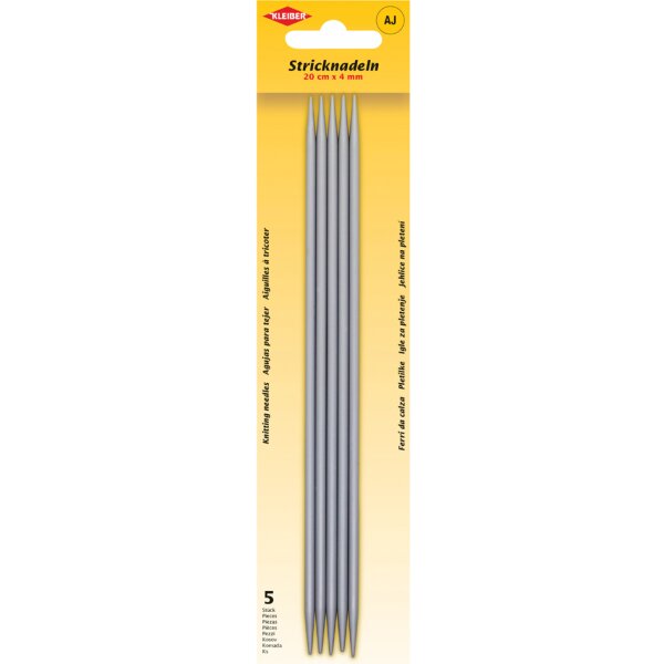 KLEIBER Set daiguilles à tricoter, 200 mm x 3,5 mm