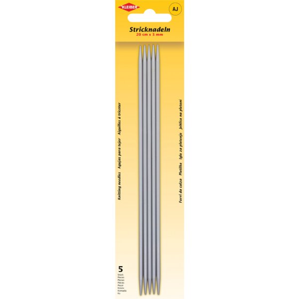 KLEIBER Set daiguilles à tricoter, 200 mm x 3,5 mm