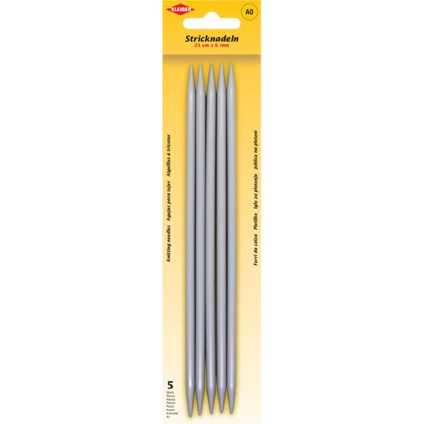 KLEIBER Stricknadel-Set Strumpfspiele, 200 mm x 3,0 mm