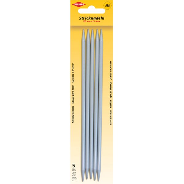 KLEIBER Stricknadel-Set Strumpfspiele, 200 mm x 3,0 mm