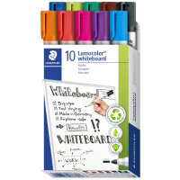 STAEDTLER Lumocolor Whiteboard-Marker 351, 10er Pack