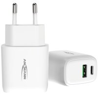 ANSMANN USB-Steckdosenadapter Home Charger HC218PD, 2x USB