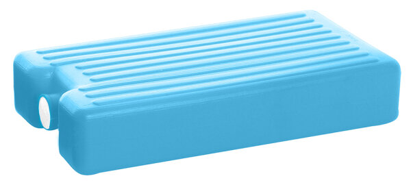 plast team Bloc réfrigérant, grand modèle, 850 g, bleu