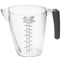plast team Pichet mesureur, 0,5 litre, transparent