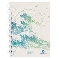 herlitz Cahier spiralé GREENline Ginkgo, A5,...