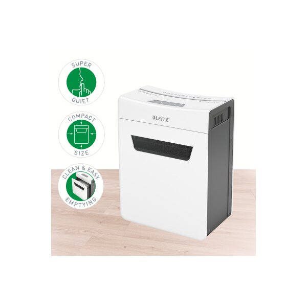LEITZ Aktenvernichter IQ Protect 8094-20-00 4M, P-5, 14lt