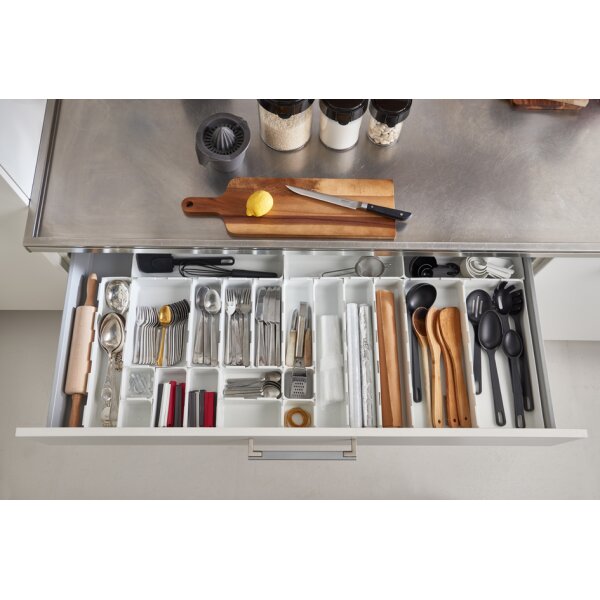 plast team Organiseur de tiroir module 2, blanc