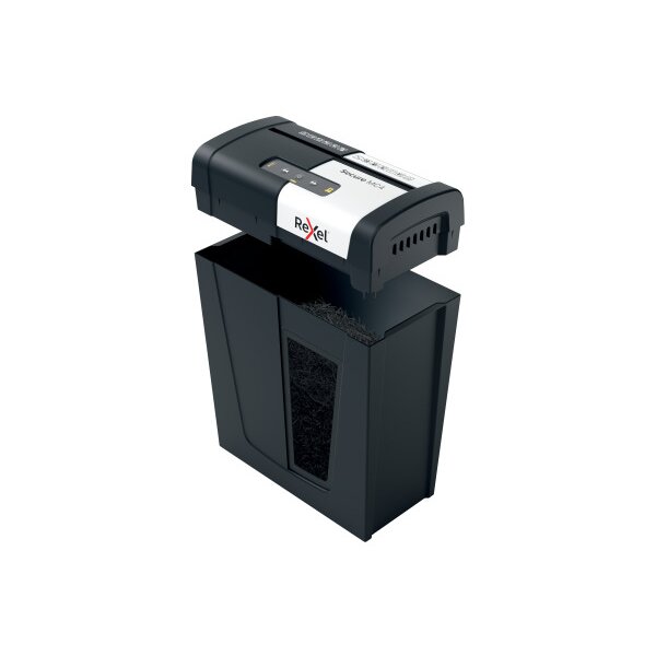 REXEL Aktenvernichter Secure 2020129EU MC4, P-5, 14lt