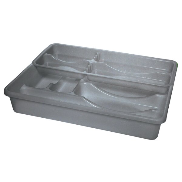 plast team Range-couverts Double, blanc