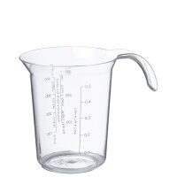 plast team Pichet mesureur Palermo, 0,5 litre, transparent