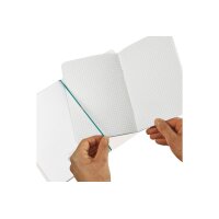HERLITZ Notizbuch My Book A4 50033645 A4 gREENline Welle...