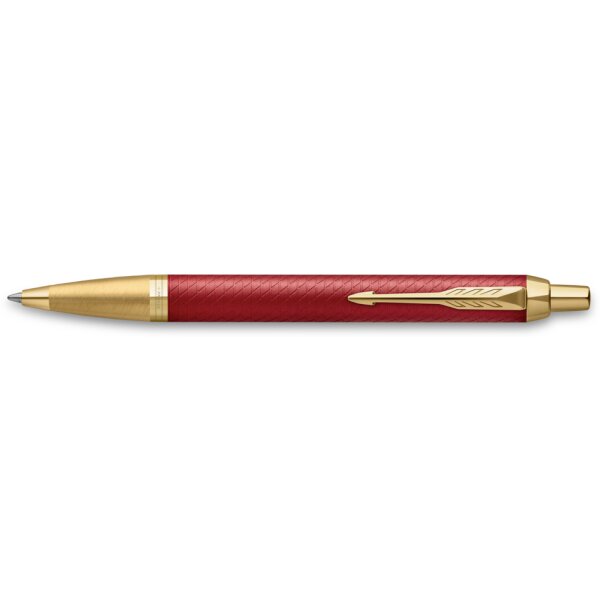 PARKER Stylo à bille rétractable IM PREMIUM Rouge G.T