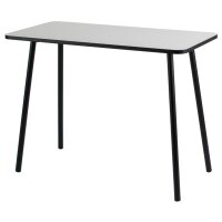 PAPERFLOW Schreibtisch HOPM1, (B)1.000 mm, schwarz weiss