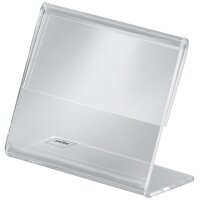 sigel Info- Preisaufsteller, Acryl, DIN A8 quer, schräg