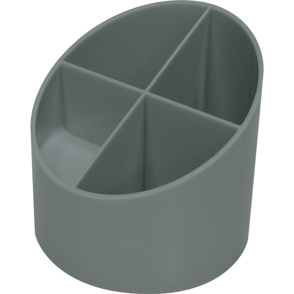 helit Multipot à crayons the green cross, gris clair